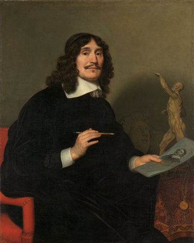 Retrato de um artista de Gerrit van Honthorst