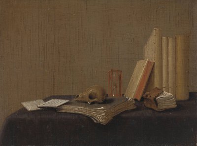 Vanitas natureza morta de Gerrit van Vucht