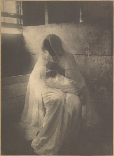 The Manger (maternidade ideal) de Gertrude Käsebier