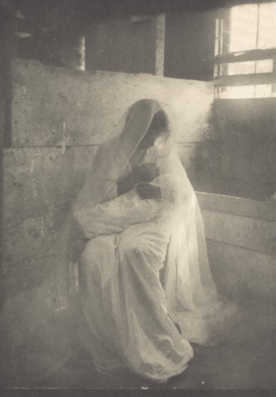 A Manjedoura, c.1900. de Gertrude Käsebier