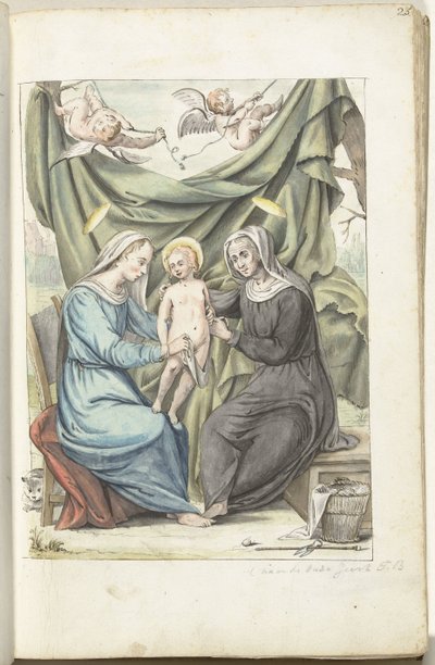 Madona com o Menino e Santa Ana de Gesina ter Borch