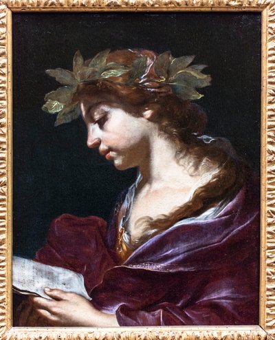 Poesia (óleo sobre tela) de Giacinto Brandi