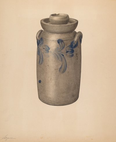 Batedor de Manteiga, c. 1940. de Giacinto Capelli