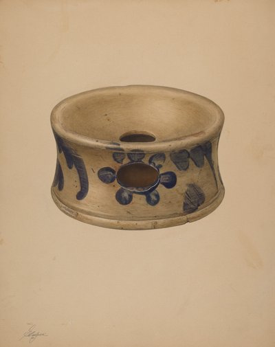 Cuspideira, 1940. de Giacinto Capelli