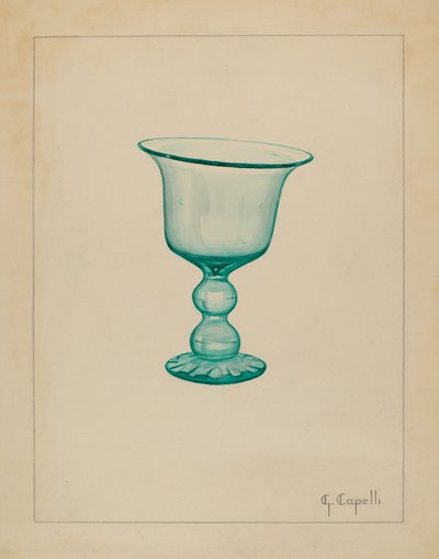 Cálice, c. 1936. de Giacinto Capelli