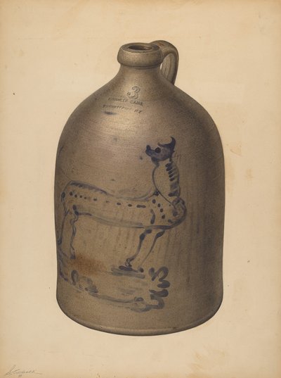 Jarro, 1941. de Giacinto Capelli