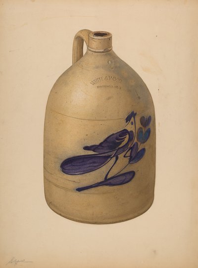 Jarro, c. 1941. de Giacinto Capelli