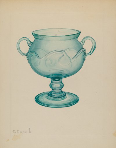 Jarro, c. 1937. de Giacinto Capelli