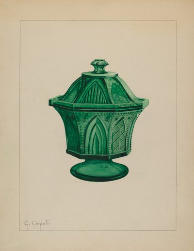 Açucareiro, c. 1937. de Giacinto Capelli