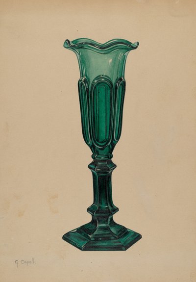 vaso, c. 1937. de Giacinto Capelli
