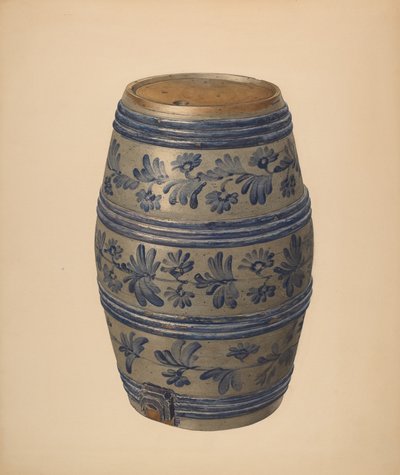 Barril de Água ou Vinho, c. 1940. de Giacinto Capelli