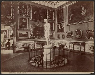 Florença, Pitti, Salão Flora de Giacomo Brogi