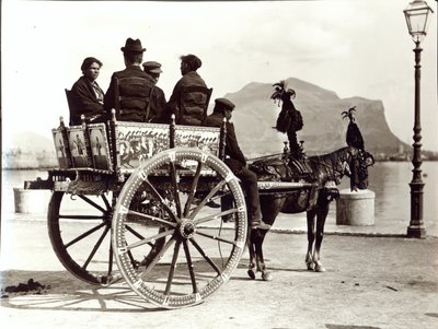 Carrinho siciliano, da vida em Palermo de Giacomo Brogi