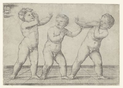 Três meninos nus de Giacomo Francia