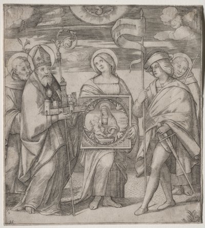 Padroeiros de Bolonha de Giacomo Francia