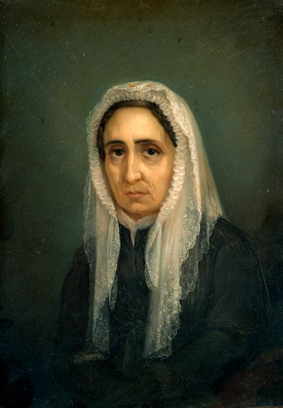Retrato de Maria Mazzini Pintura de Giacomo Ulisse Borzino (século XIX) Genes, Museo del Risorgimento de Giacomo Ulisse Borzino