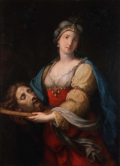 Salomé com a cabeça de São João Batista (par de 78387) de Giacomo Zoboli