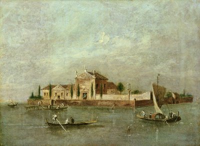 Ilha da Santíssima Virgem do Rosário de Giacomo style of Guardi