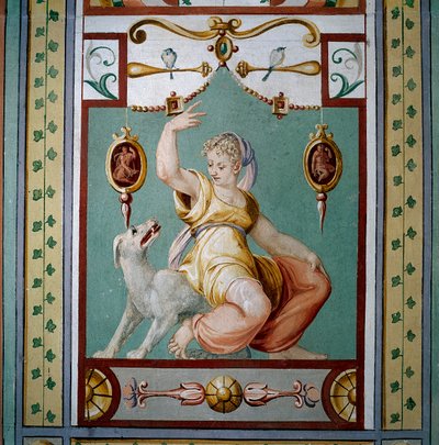 Alegoria da Fidelidade (fresco) de Giallo Fiorentino
