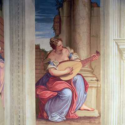 Música (veja também 283696) de Giambattista 1526 78 Zelotti