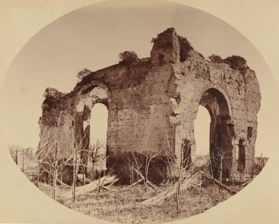 Templo de Hércules, década de 1850. de Giambattista Altadonna