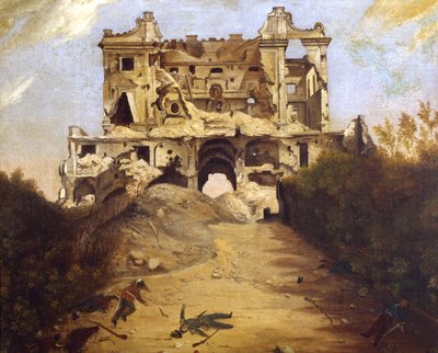 The House of the Four Winds, c.1849 (óleo sobre tela) de Giambattista Bassi