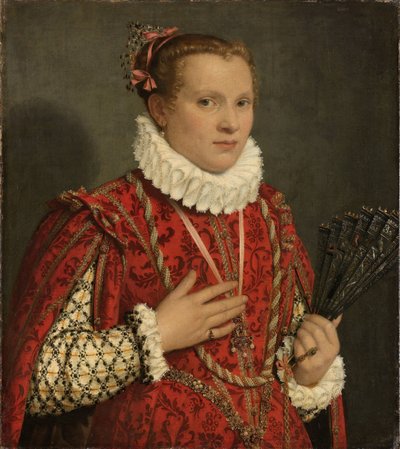 Retrato de uma jovem mulher de Giambattista Moroni