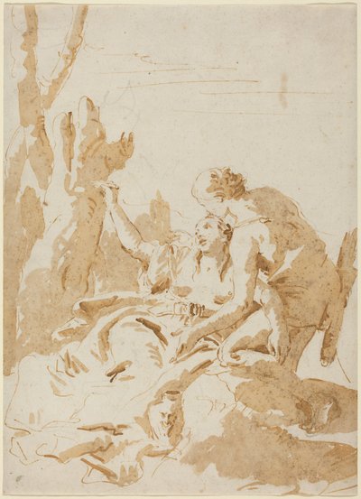 Angélica e Medoro de Giambattista Tiepolo