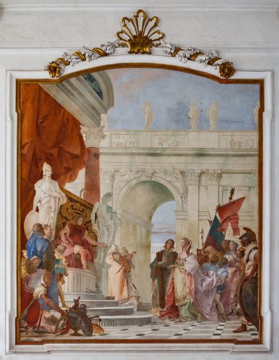 Magnanimidade de Cipião Africano de Giambattista Tiepolo
