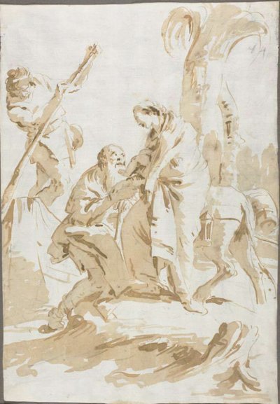 A fuga para o Egito de Giambattista Tiepolo