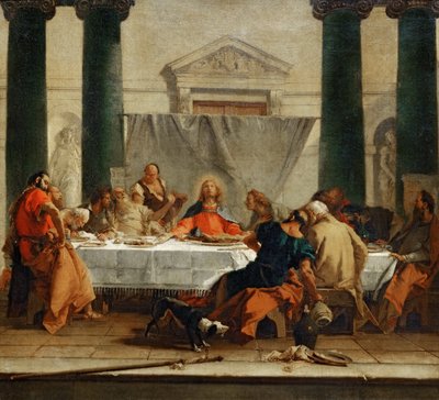 A última Ceia de Giambattista Tiepolo