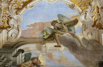 Deuses do Vento, cerca de 1746. de Giambattista Tiepolo