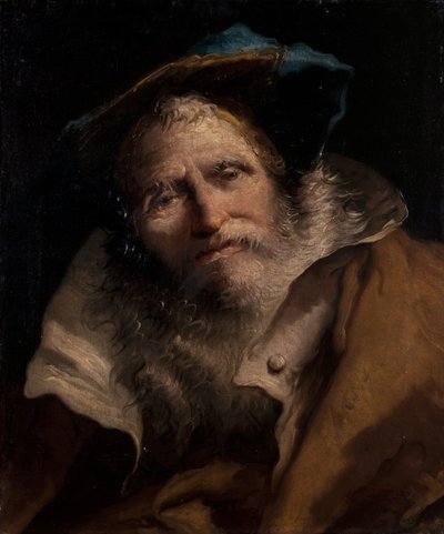 Retrato Filosofal de Giambattista & Tiepolo Giandomenico (1727 1804) Tiepolo