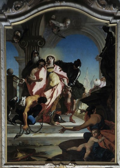 Captura de São Jorge (pintura) de Giambettino Cignaroli
