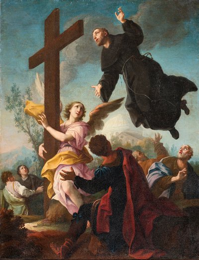 São José de Cupertino em Ecstasy (óleo sobre tela) de Giambettino Cignaroli