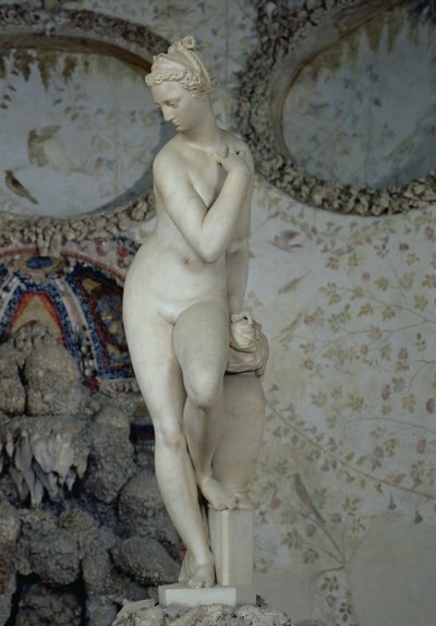 Vênus saindo de seu banho, 1573 (mármore) de Giambologna