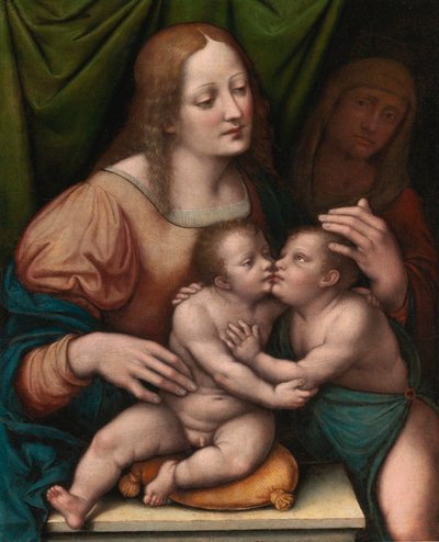Madona e Menino com o jovem São João Batista e Santa Isabel de Giampietrino