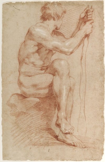 Nu masculino sentado de Gian Lorenzo Bernini