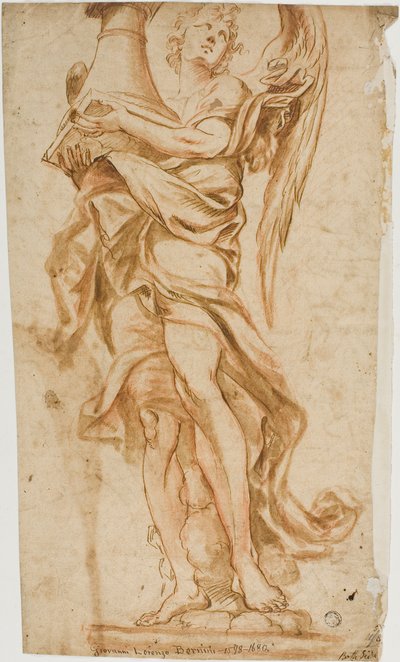 Estudo a partir da escultura do Anjo de Bernini na Ponte Sant
