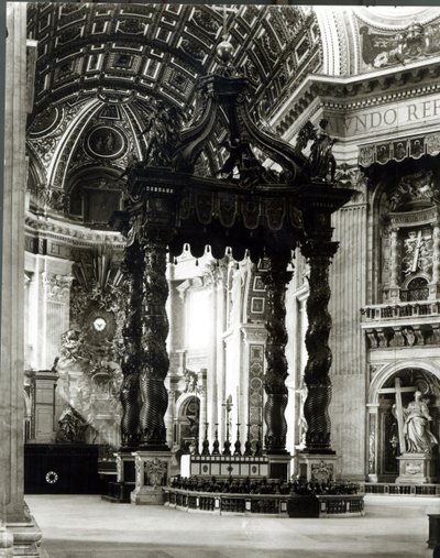O dossel de Gian Lorenzo Bernini