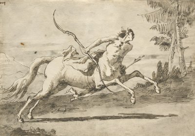 Centauro de galope, c.1755-65 de Giovanni Domenico Tiepolo