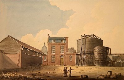 Vista da Phoenix Gas Works, Bankside de Gideon Yates