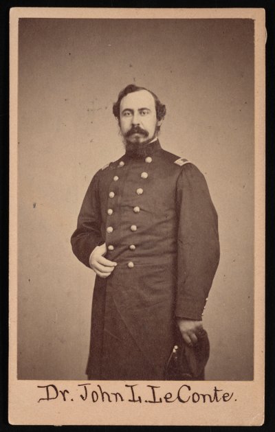 Retrato do Dr. John Lawrence LeConte 1825-1883, Entre 1862 e 1864. de Gihon and Rixon