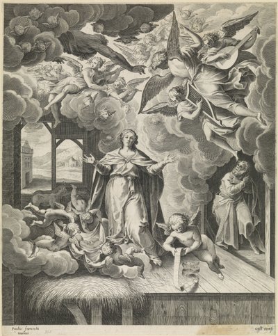 Nascimento de Cristo de Gijsbert Van Veen