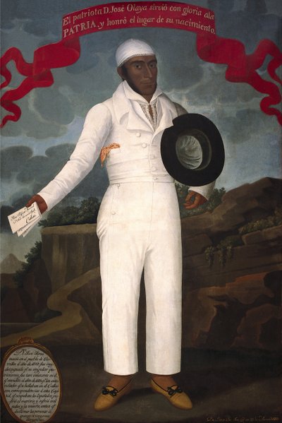 Jose Silverio OLAYA BALANDRA (óleo sobre tela) de Gil de Castro