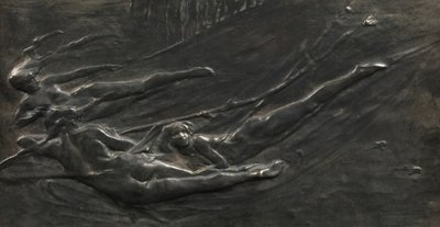 O abandonado, primeira moldagem 1900 (bronze) de Gilbert Bayes