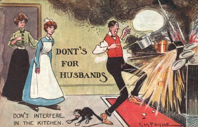 Não interfira na cozinha (cor litho) de Gilbert Morris Payne