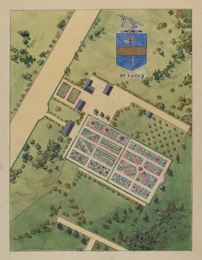 J. Delancey Estate, c. 1936. de Gilbert Sackerman