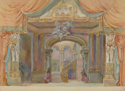 Cenário, c. 1938. de Gilbert Sackerman