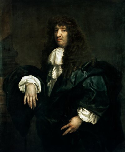 Retrato de Samuel Butler, c.1670-80 (óleo sobre tela) de Gilbert Soest